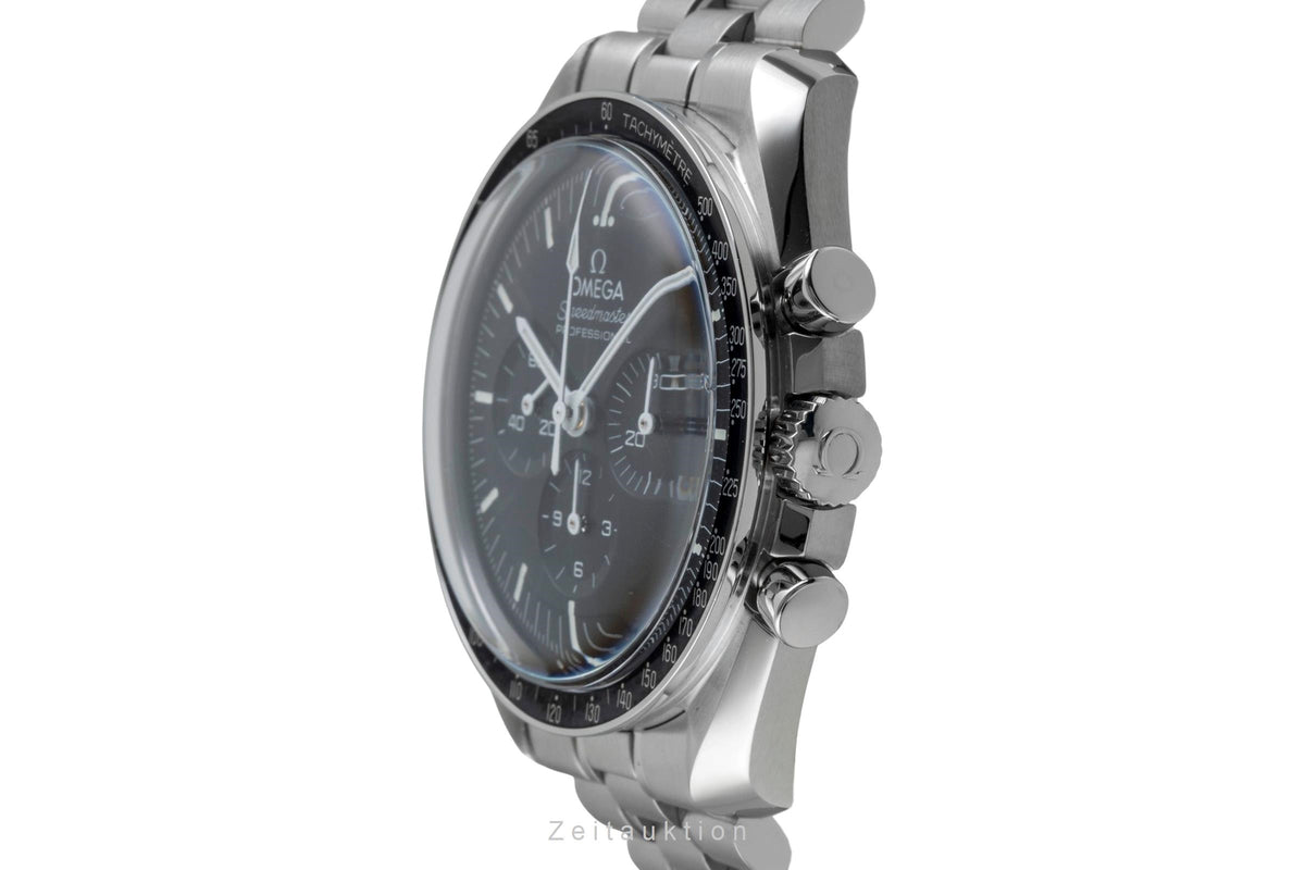 Omega Speedmaster Moonwatch cronografo acciaio carica manuale orologio da uomo 310.30.42.50.01.001 LP: 7600EUR  [2605435]