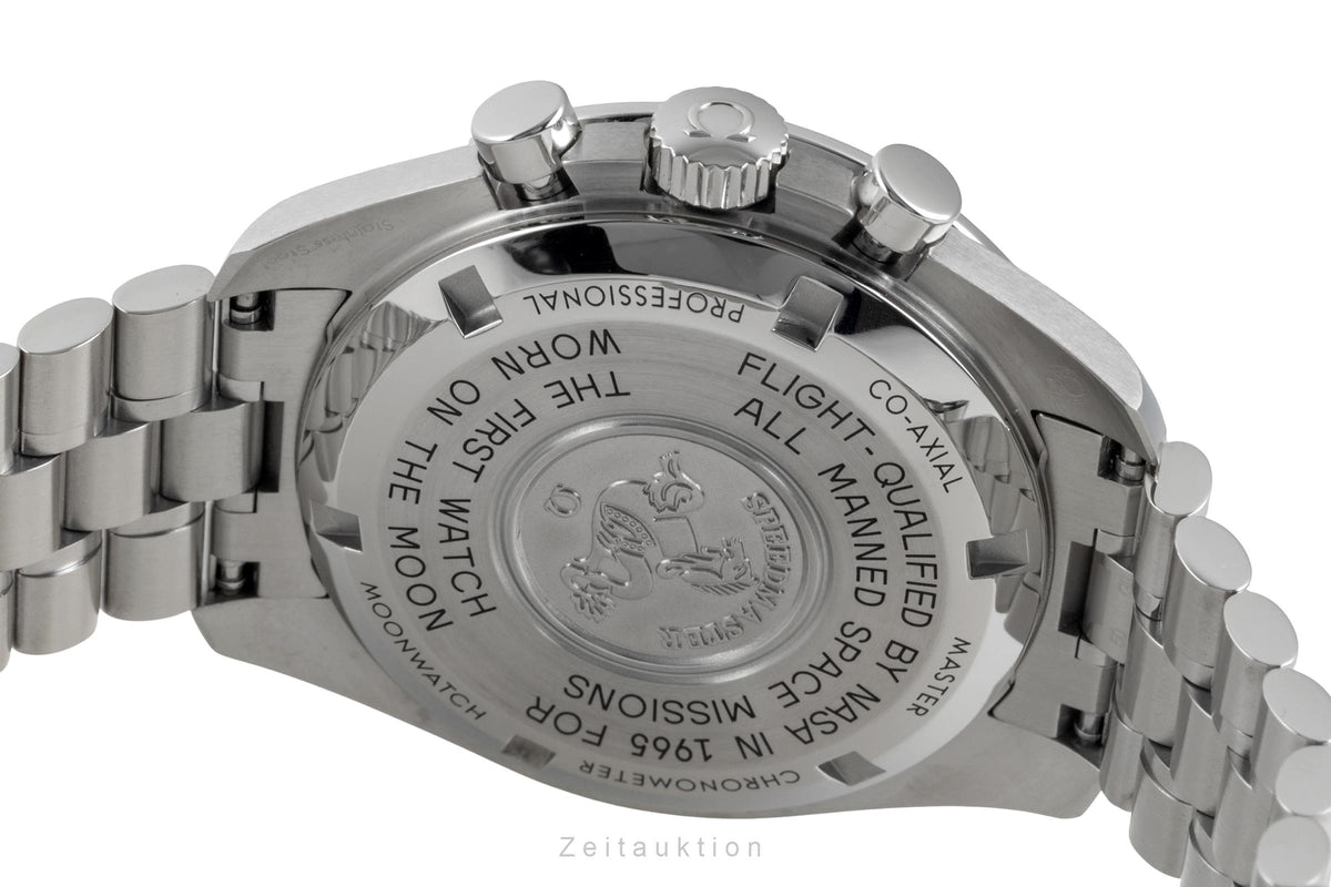 Omega Speedmaster Moonwatch cronografo acciaio carica manuale orologio da uomo 310.30.42.50.01.001 LP: 7600EUR  [2605435]