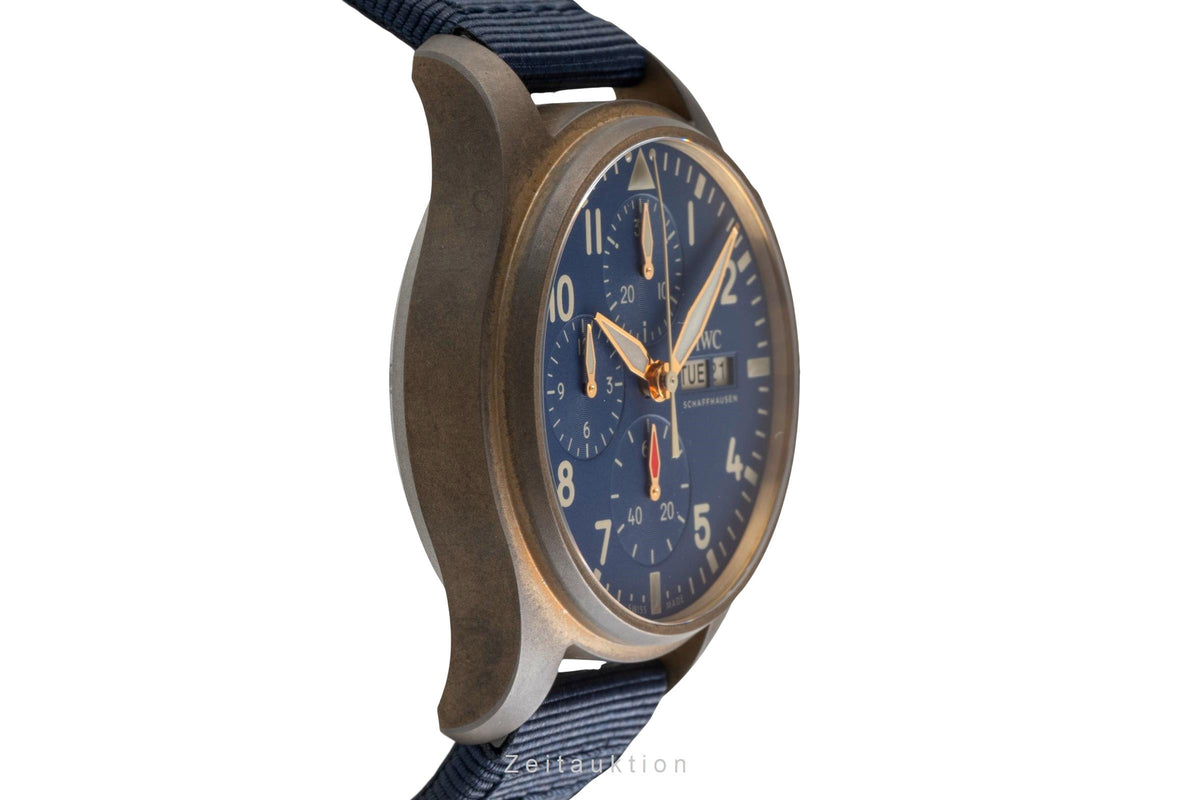 IWC Fliegerchronograph cronografo bronzo automatismo orologio da uomo IW388109 LP: 8900EUR  [2605441]