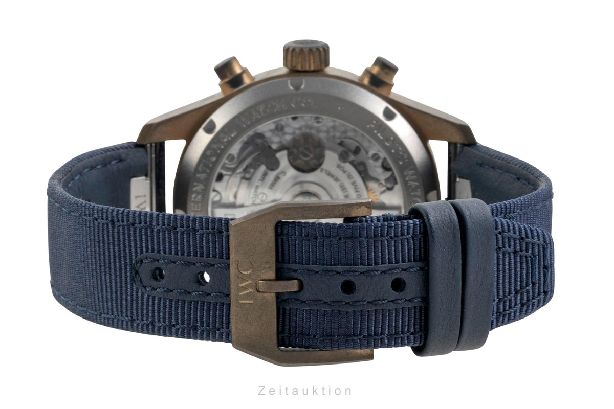 IWC Fliegerchronograph cronografo bronzo automatismo orologio da uomo IW388109 LP: 8900EUR  [2605441]