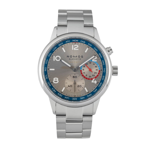 Nomos Club acero automático reloj para caballeros 791  [2605442]