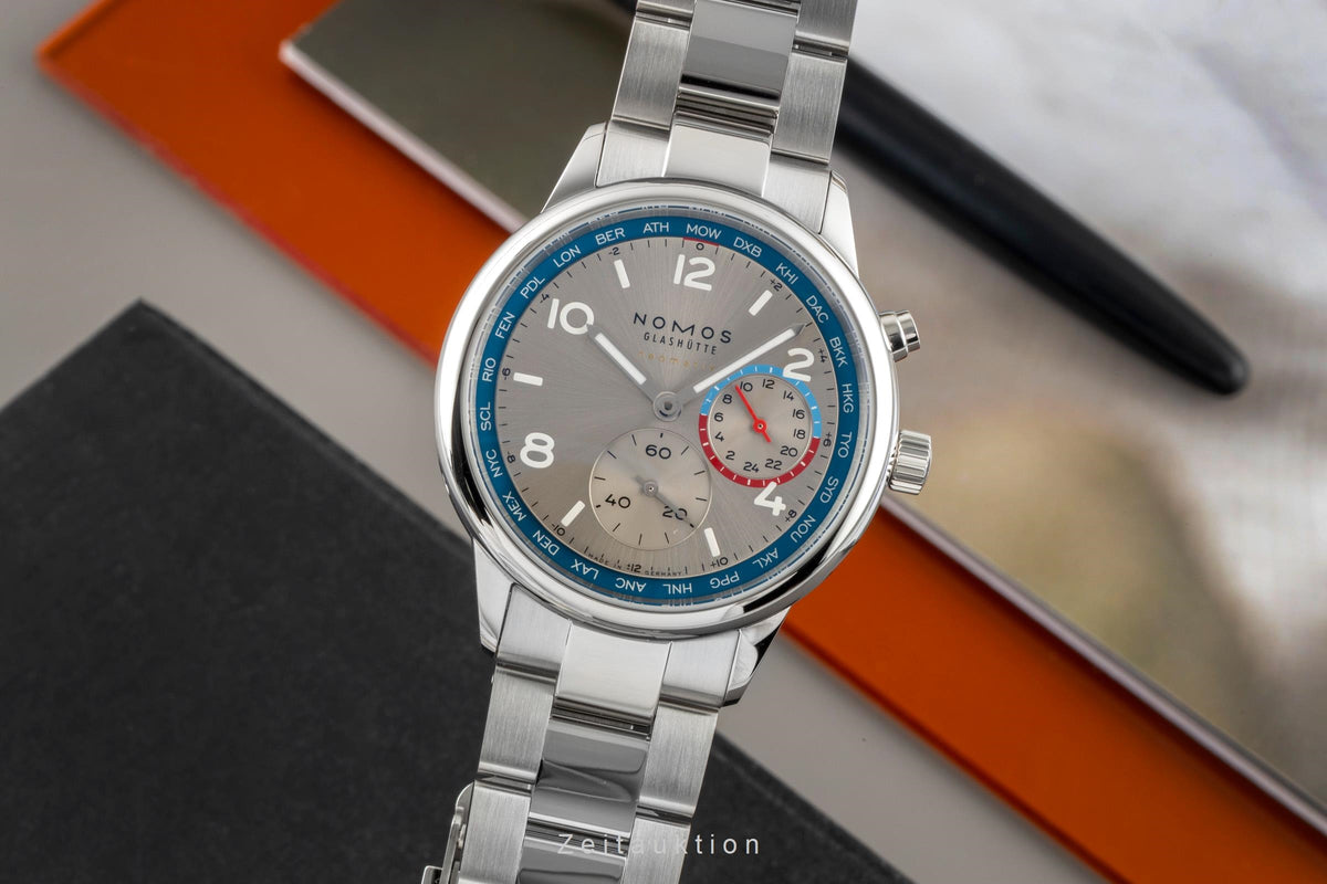 Nomos Club acero automático reloj para caballeros 791  [2605442]