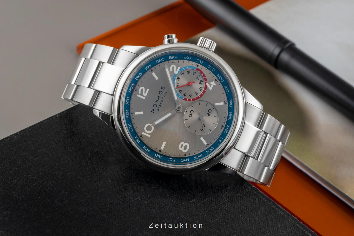 Nomos Club acero automático reloj para caballeros 791  [2605442]