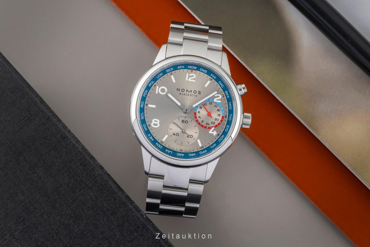 Nomos Club acero automático reloj para caballeros 791  [2605442]
