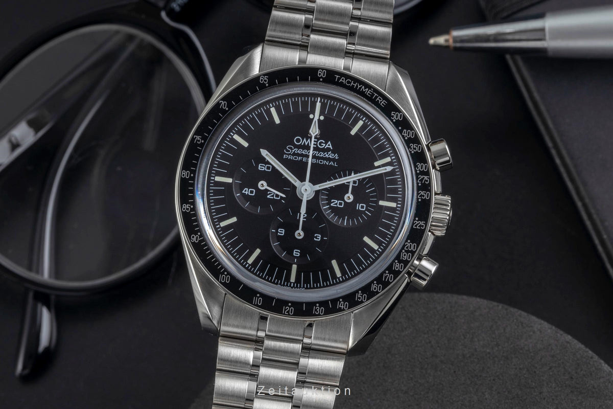 Omega Speedmaster Moonwatch cronografo acciaio carica manuale orologio da uomo 310.30.42.50.01.002  [2605451]