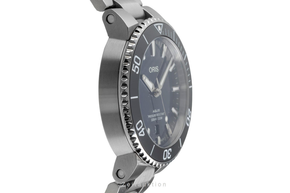 Oris Aquis Date steel automatic men's watch 01 733 7766 4135  [2605456]