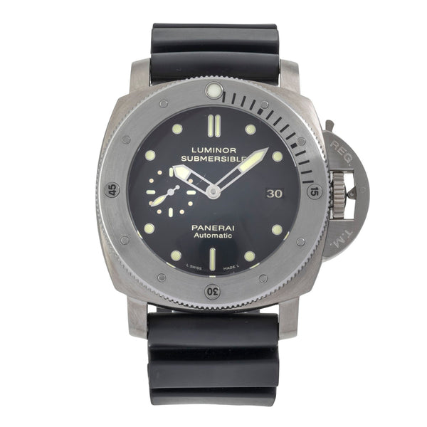 Panerai Submersible titanio automático reloj para caballeros PAM00305 LP: 10900EUR  [2605459]