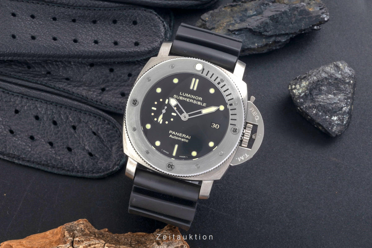 Panerai Submersible titanio automático reloj para caballeros PAM00305 LP: 10900EUR  [2605459]