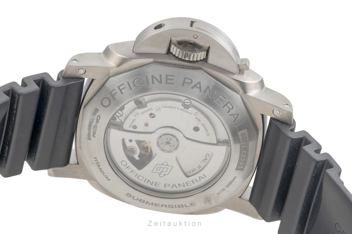 Panerai Submersible titanio automático reloj para caballeros PAM00305 LP: 10900EUR  [2605459]