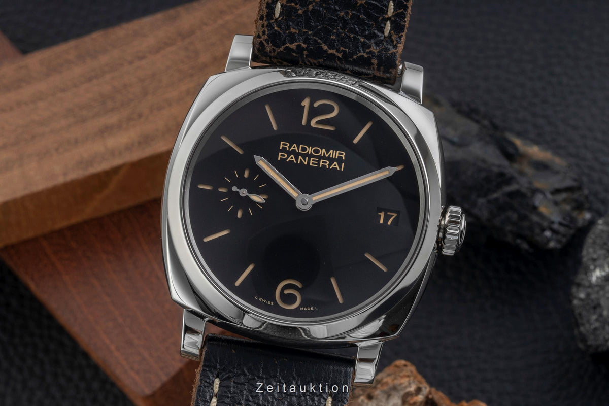 Panerai Radiomir steel manual winding men's watch PAM00514  [2605461]