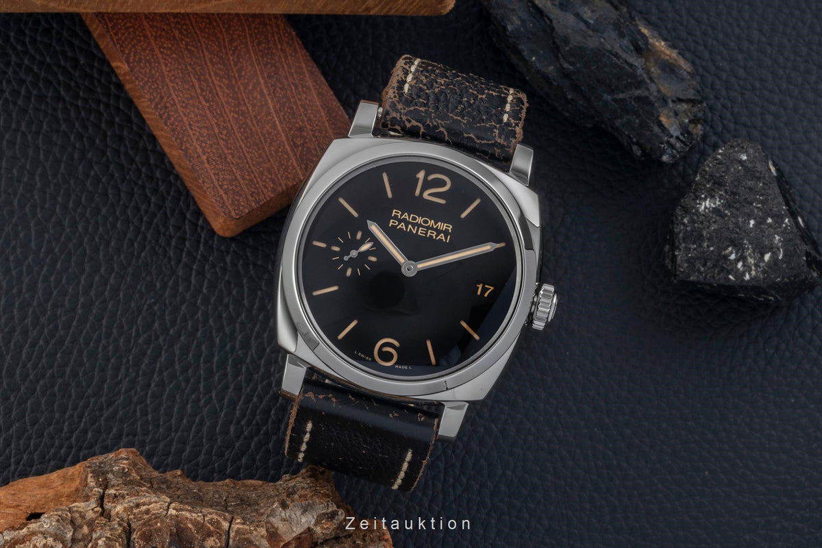 Panerai Radiomir steel manual winding men's watch PAM00514  [2605461]