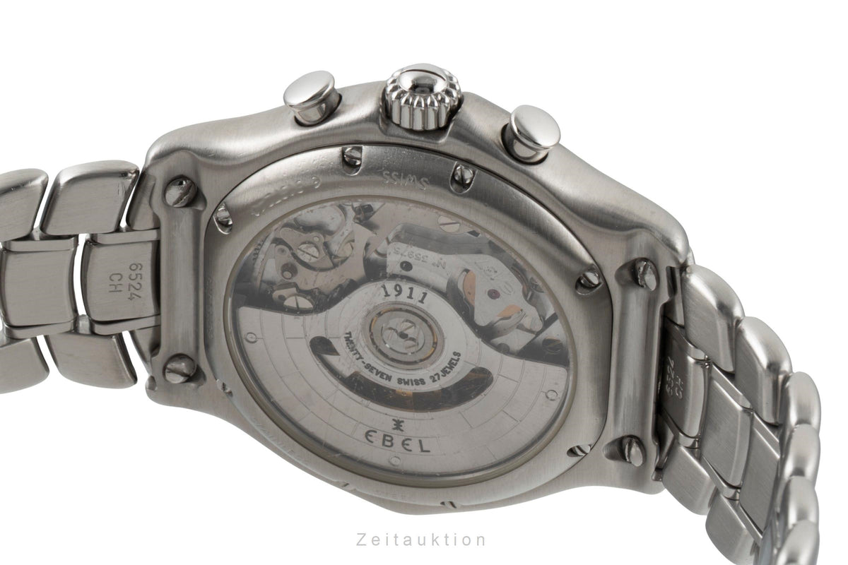 Ebel Le Modulor chronograph steel automatic men's watch 9137240  [2605467]