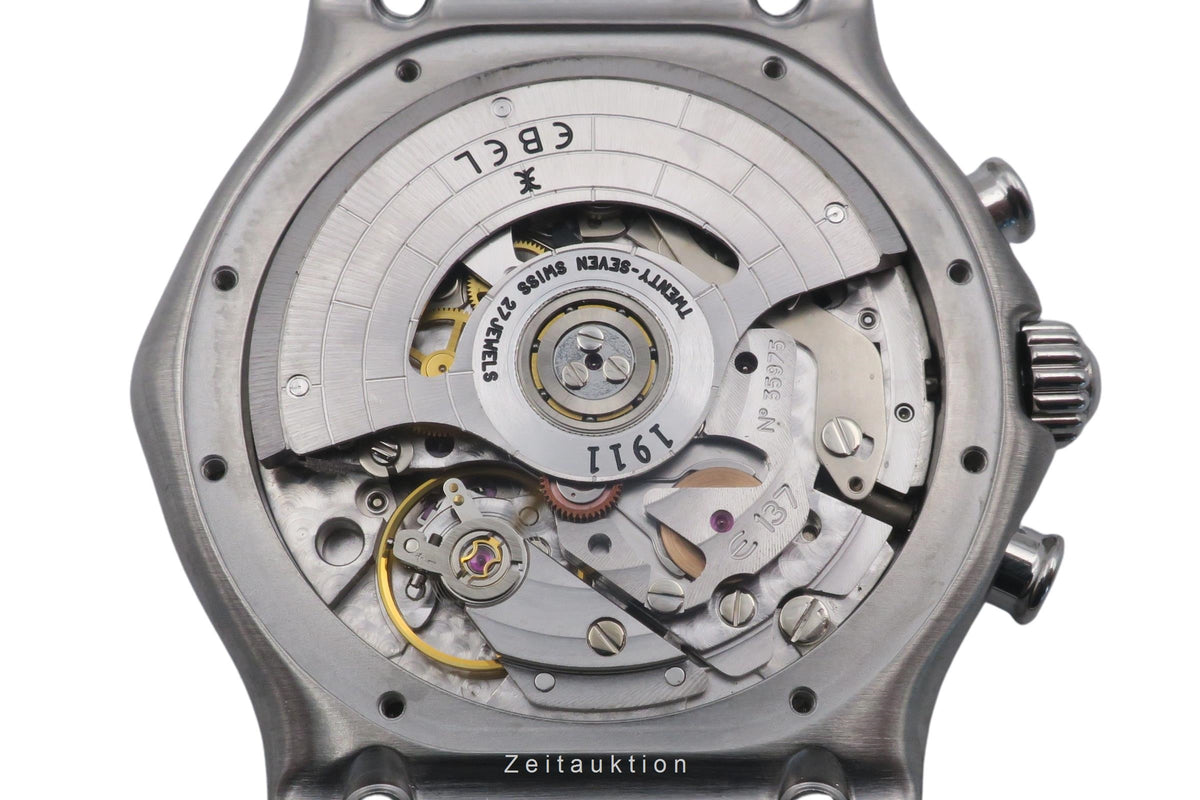 Ebel Le Modulor chronograph steel automatic men's watch 9137240  [2605467]