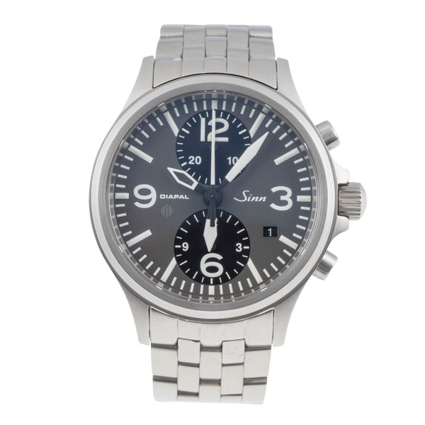 Sinn 756 chronograph steel automatic men's watch 756.030  [2605470]