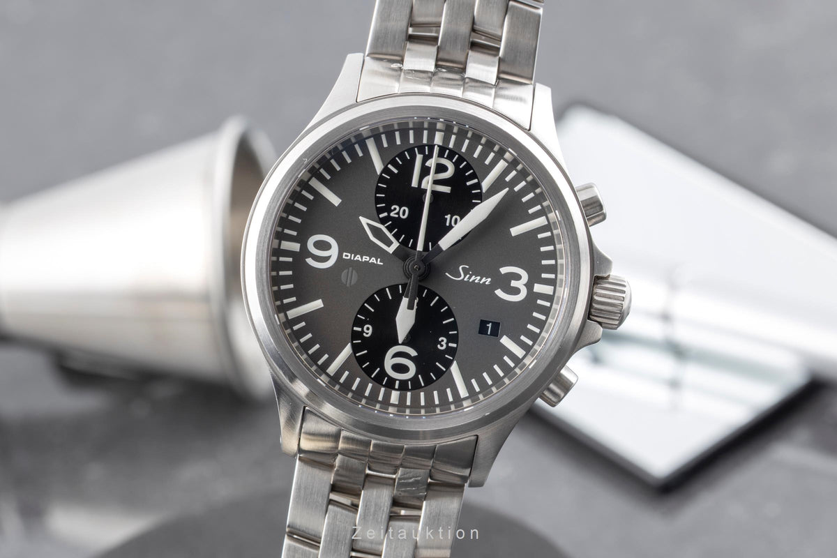 Sinn 756 chronograph steel automatic men's watch 756.030  [2605470]