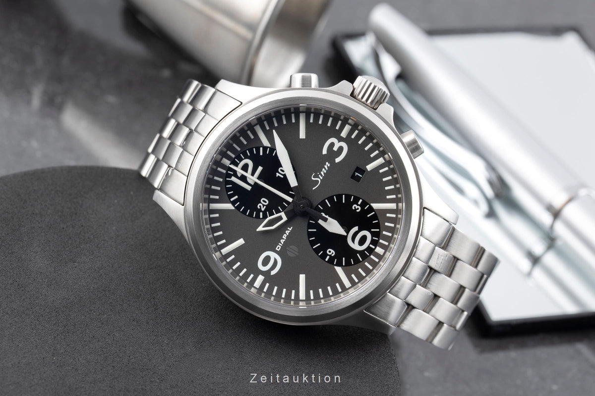 Sinn 756 chronograph steel automatic men's watch 756.030  [2605470]