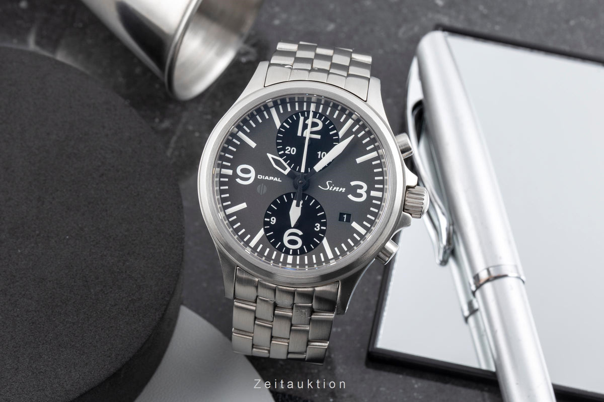 Sinn 756 chronograph steel automatic men's watch 756.030  [2605470]