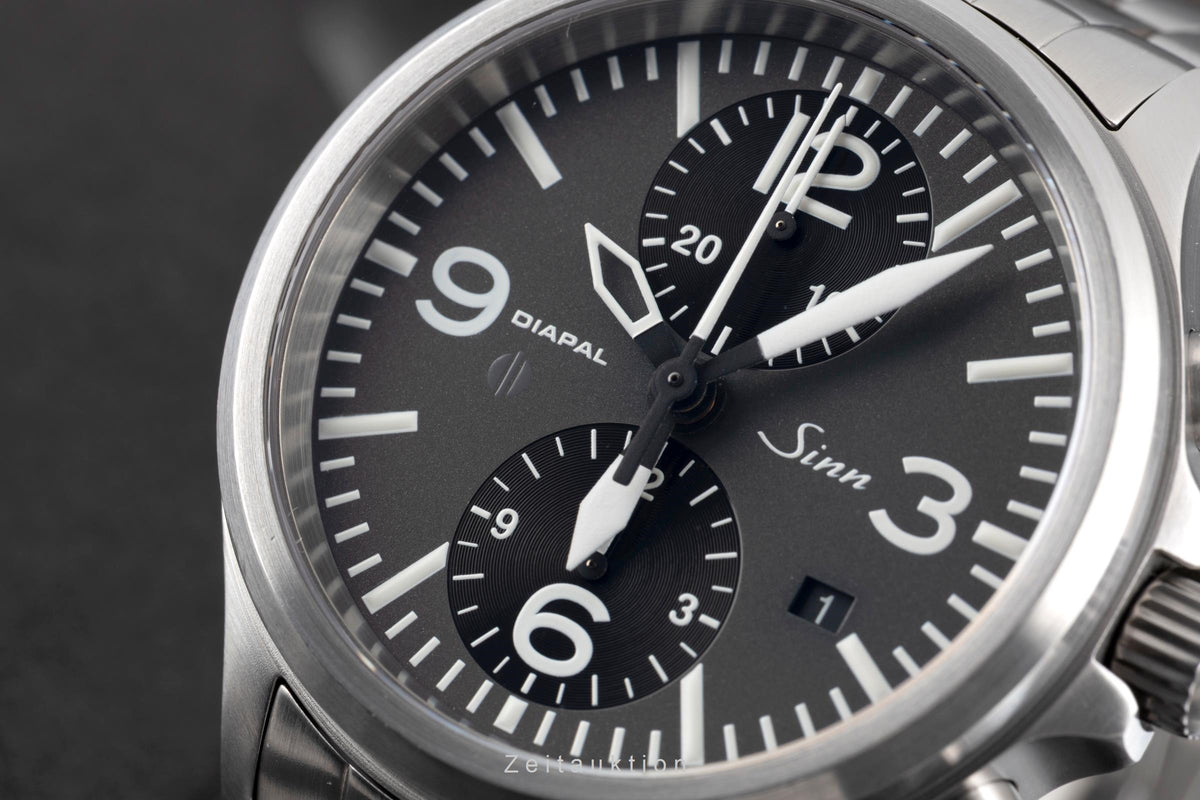 Sinn 756 chronograph steel automatic men's watch 756.030  [2605470]