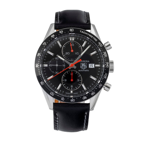 Tag Heuer Carrera chronograph steel automatic men's watch CV2014  [2605471]