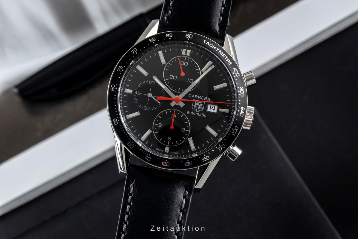 Tag Heuer Carrera chronograph steel automatic men's watch CV2014  [2605471]