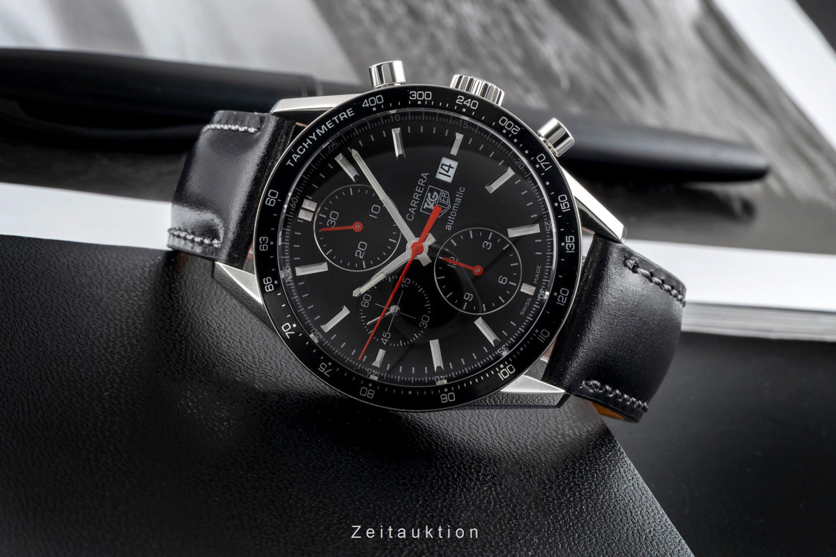 Tag Heuer Carrera chronograph steel automatic men's watch CV2014  [2605471]