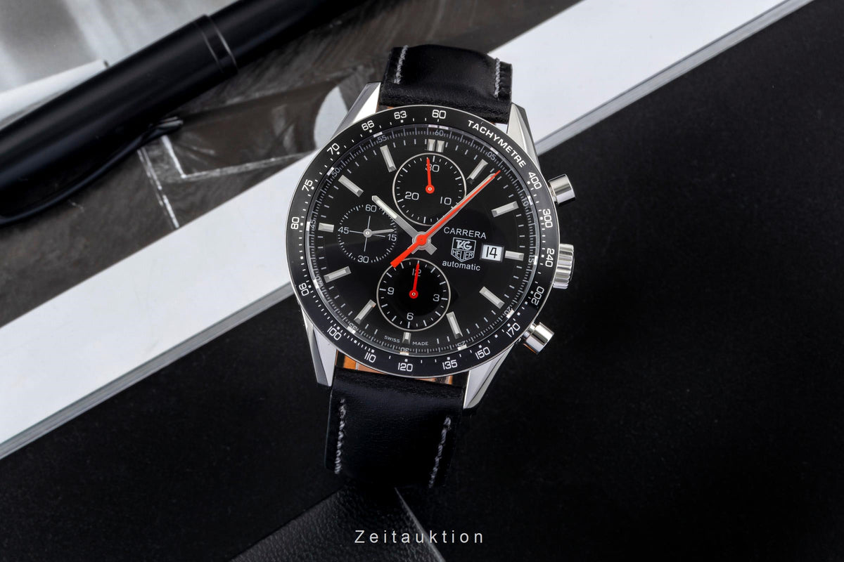 Tag Heuer Carrera chronograph steel automatic men's watch CV2014  [2605471]