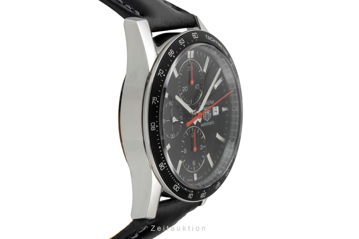 Tag Heuer Carrera chronograph steel automatic men's watch CV2014  [2605471]