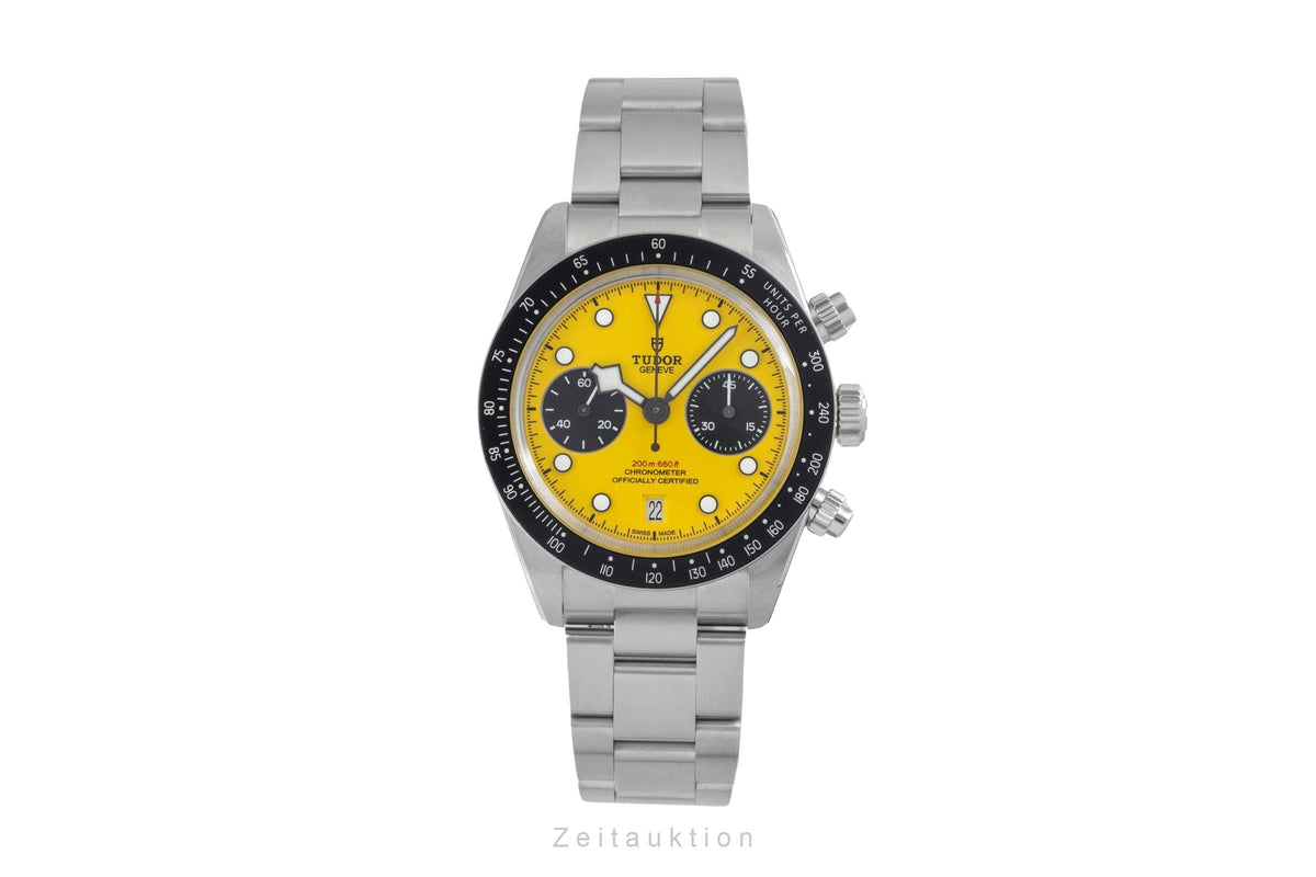 Tudor Black Bay cronografo acciaio automatismo orologio da uomo 79310N-0001  [2605474]