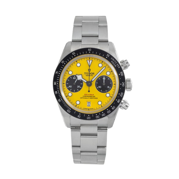 Tudor Black Bay cronografo acciaio automatismo orologio da uomo 79310N-0001  [2605474]