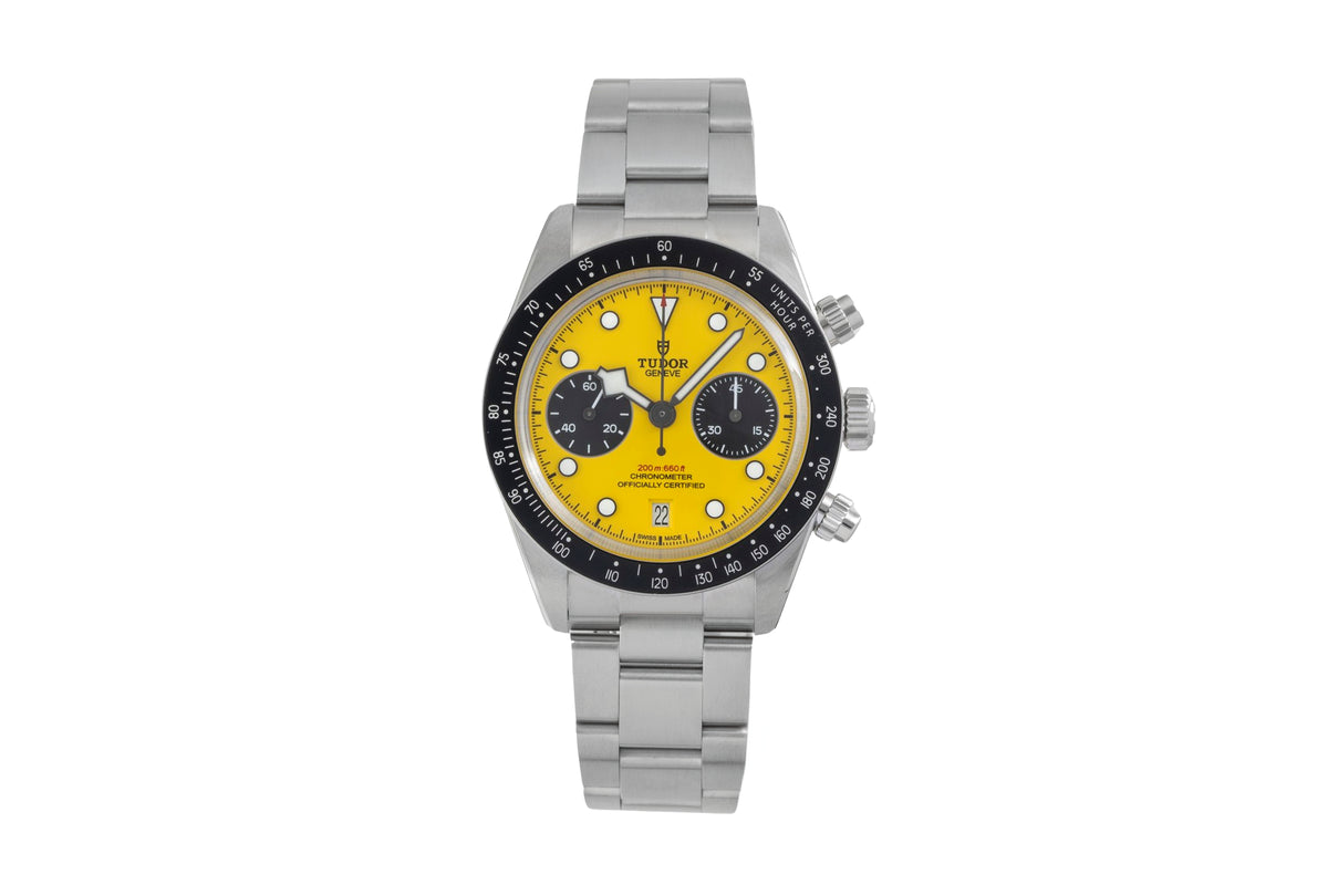 Tudor Black Bay cronografo acciaio automatismo orologio da uomo 79310N-0001  [2605474]