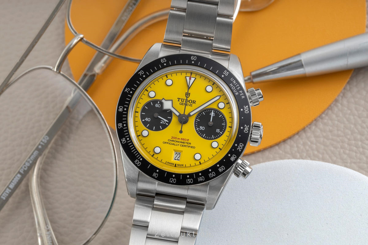 Tudor Black Bay cronografo acciaio automatismo orologio da uomo 79310N-0001  [2605474]