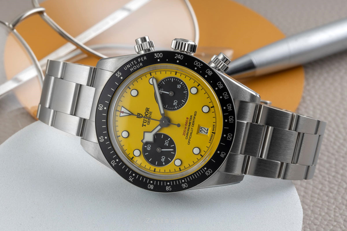 Tudor Black Bay cronografo acciaio automatismo orologio da uomo 79310N-0001  [2605474]