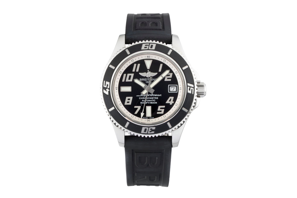 Breitling Superocean steel automatic men's watch A17364  [2605477]