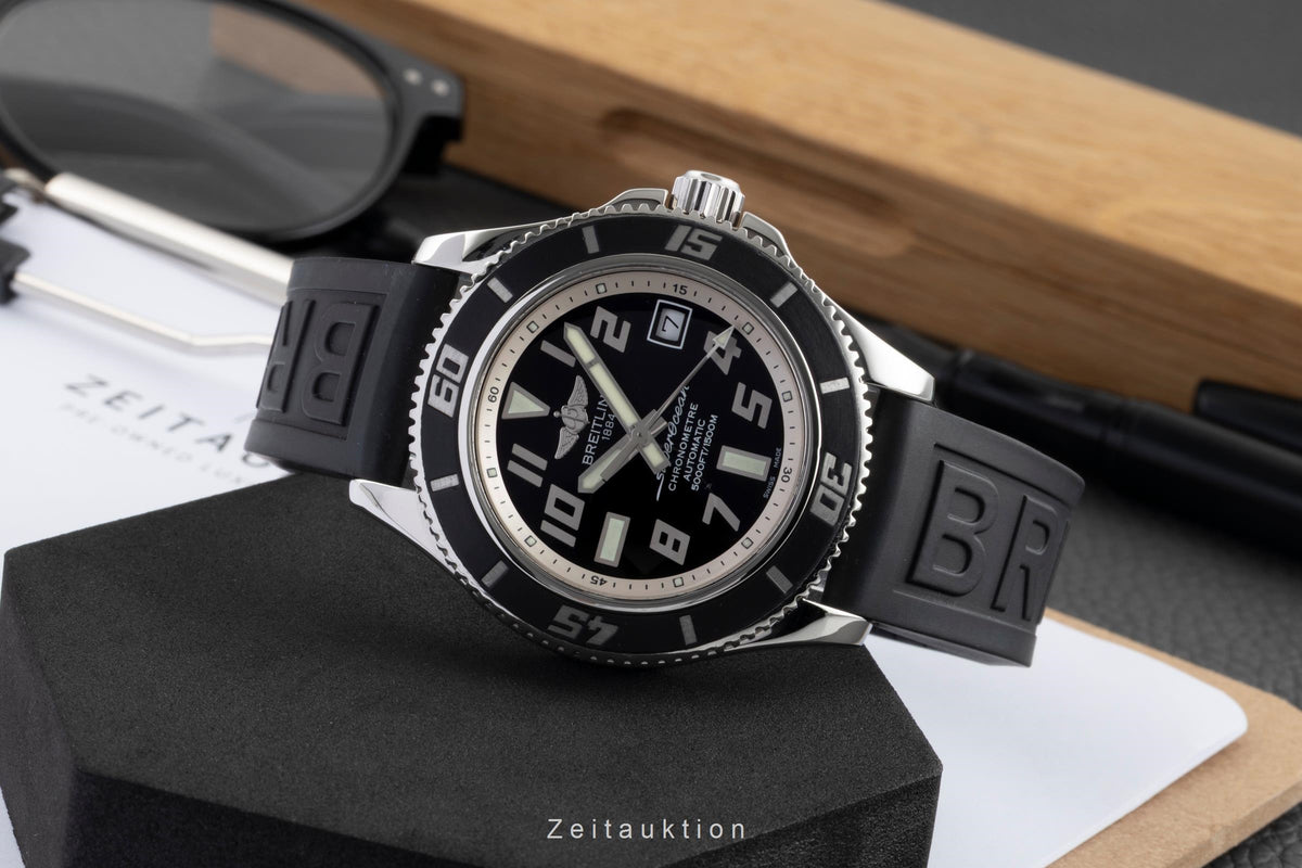 Breitling Superocean acero automático reloj para caballeros A17364  [2605477]