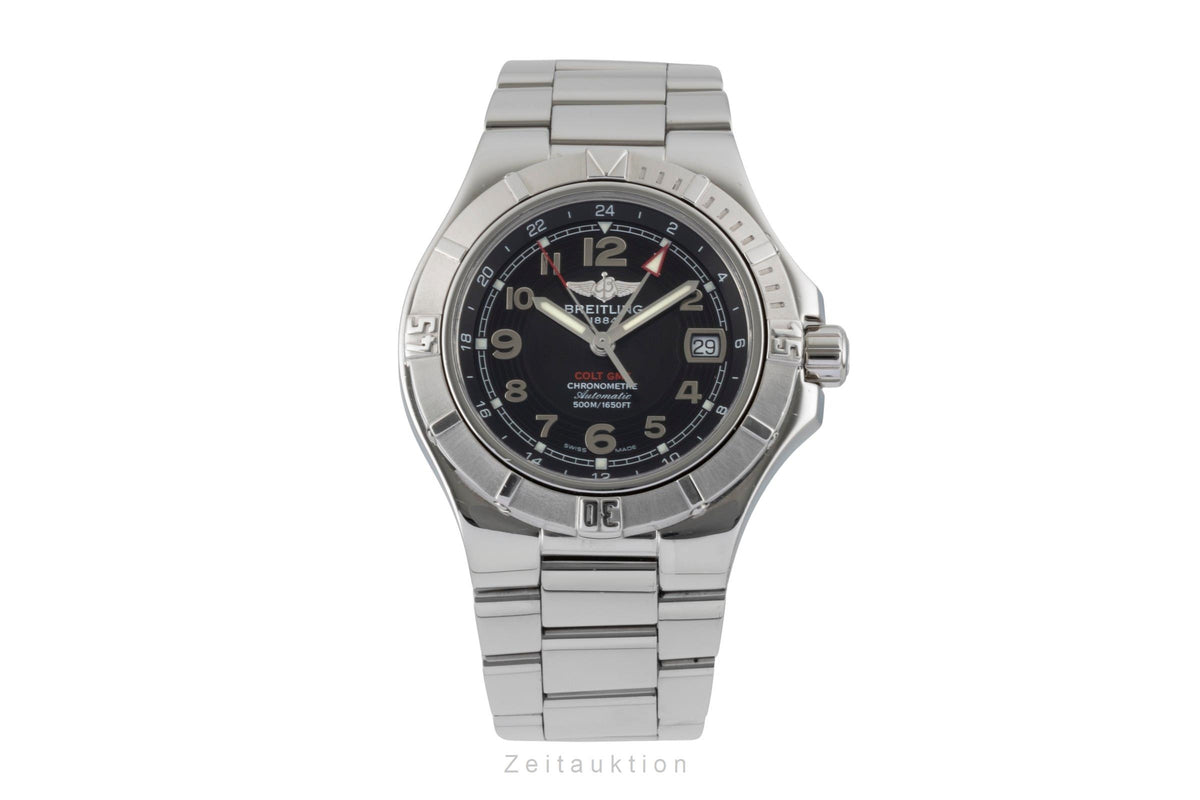 Breitling Colt GMT steel automatic men's watch A32370  [2605480]