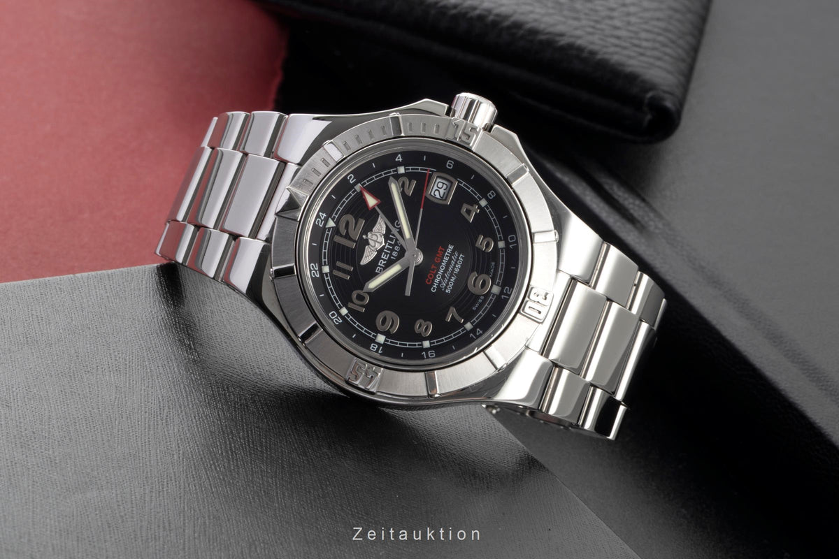 Breitling Colt GMT steel automatic men's watch A32370  [2605480]