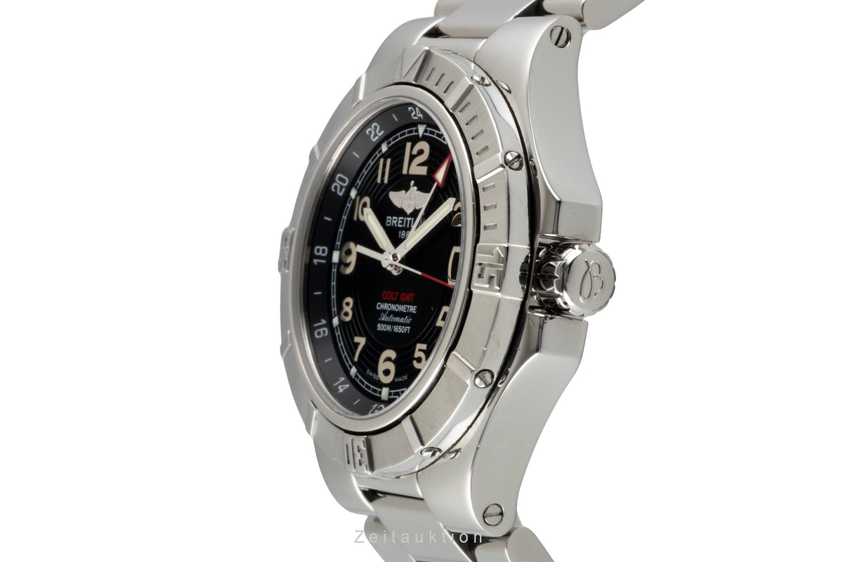 Breitling Colt GMT steel automatic men's watch A32370  [2605480]