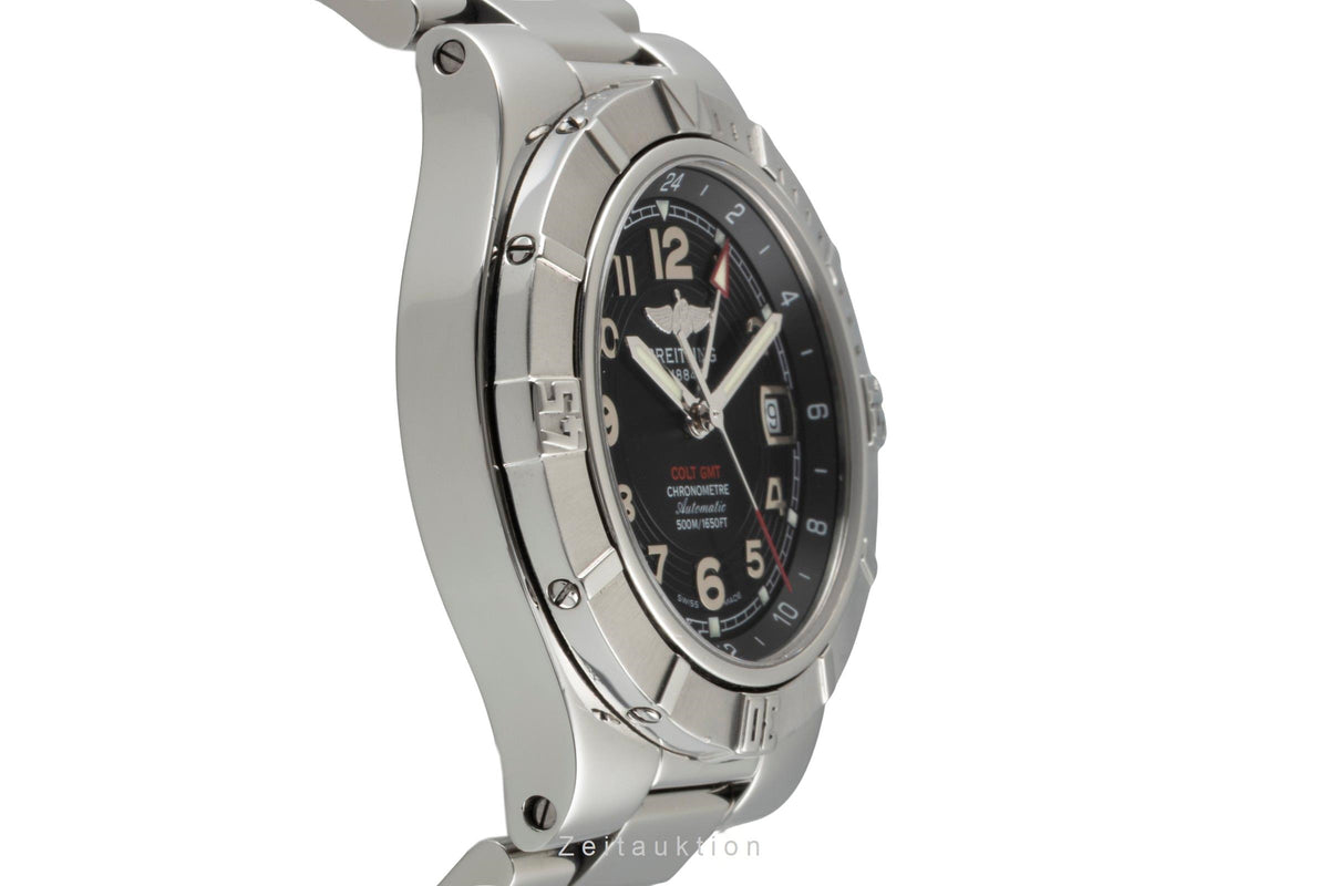 Breitling Colt GMT steel automatic men's watch A32370  [2605480]
