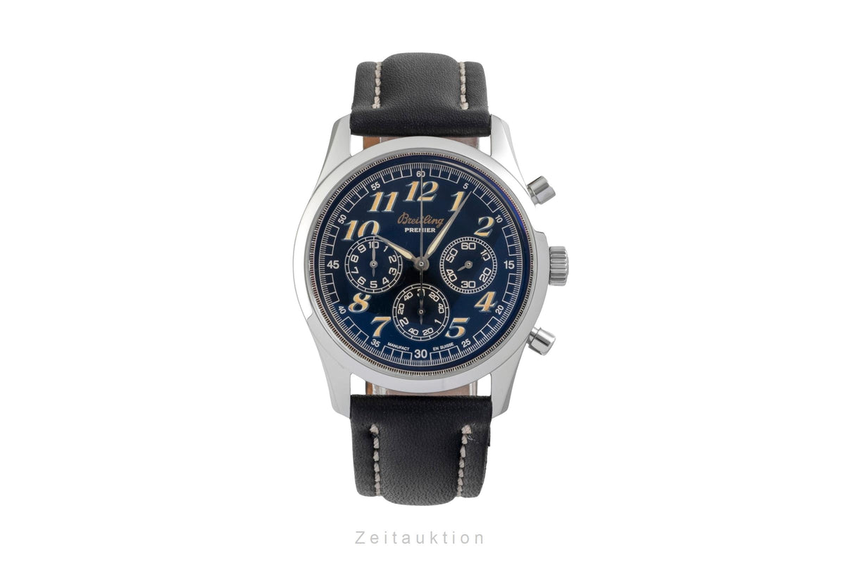 Breitling Premier steel automatic men's watch A40035  [2605482]