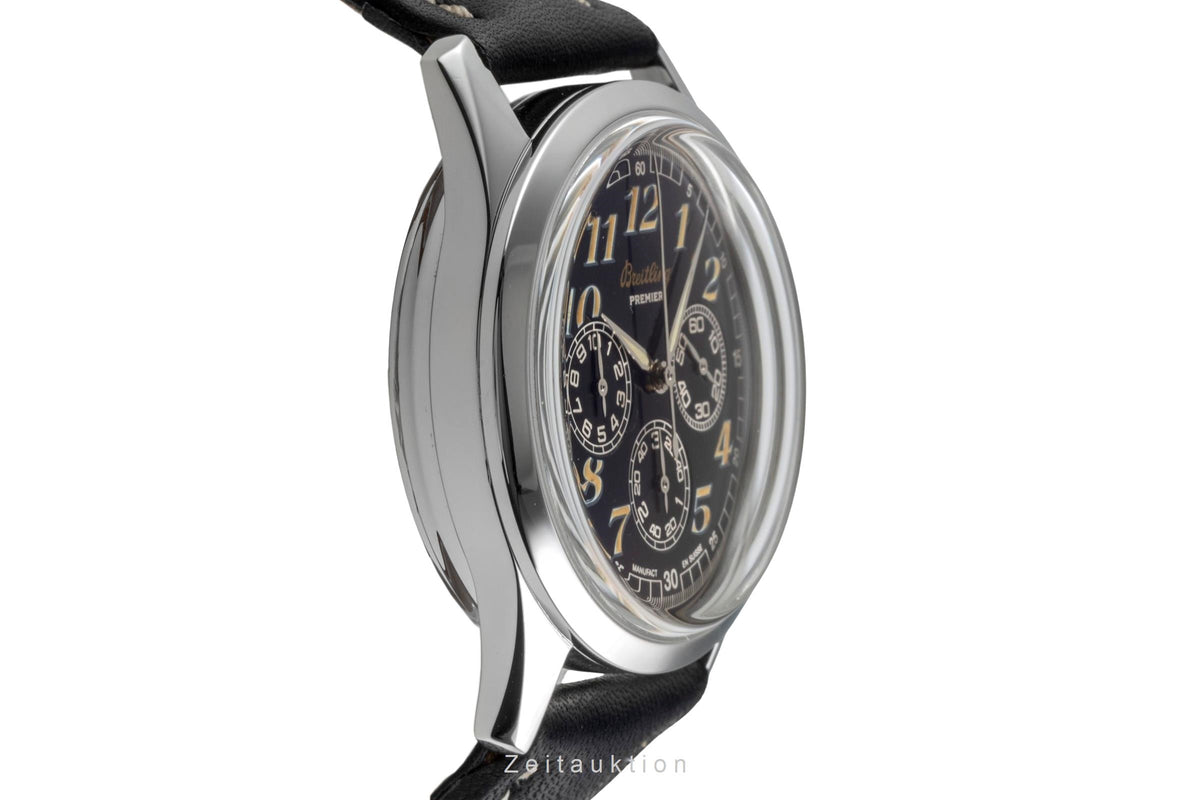 Breitling Premier steel automatic men's watch A40035  [2605482]