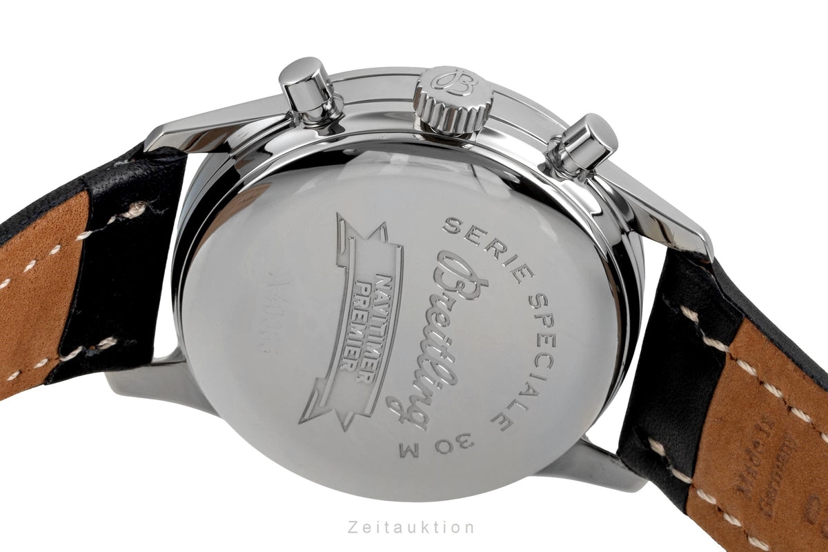 Breitling Premier steel automatic men's watch A40035  [2605482]