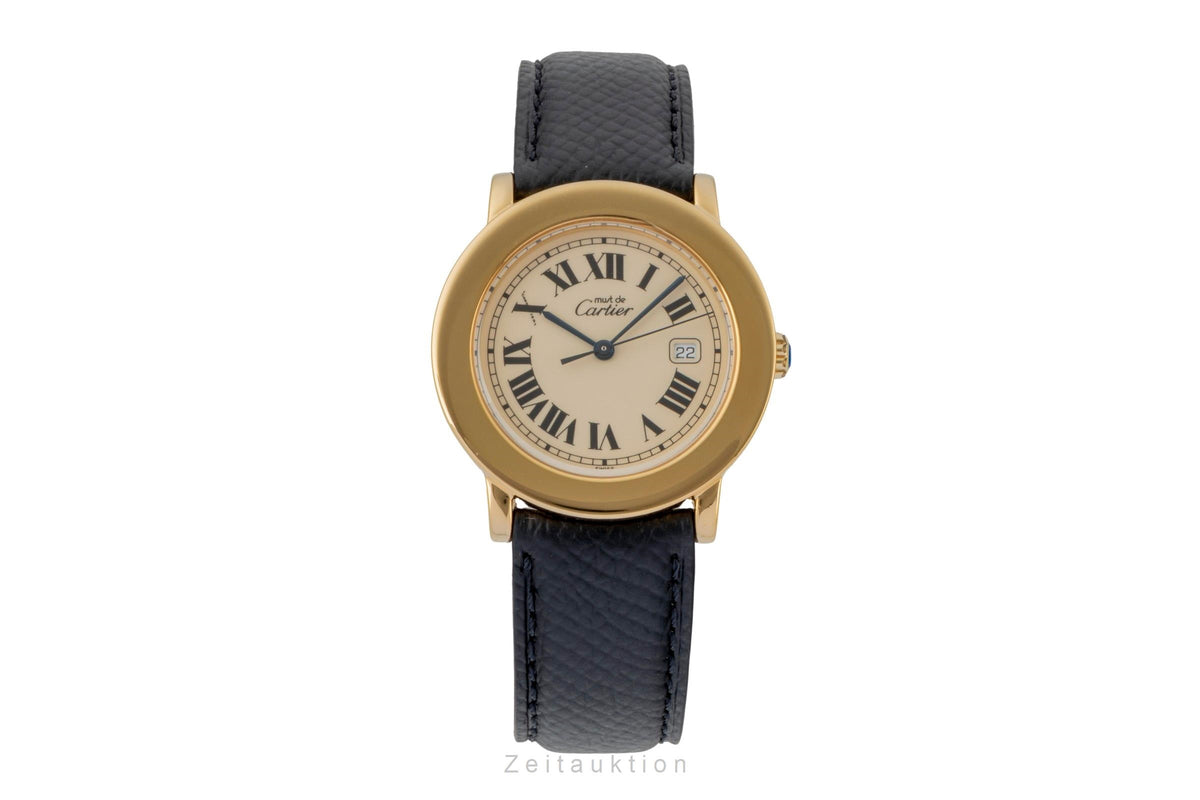 Cartier Vermeil silver-gilt quartz unisex 1800.1  [2605484]
