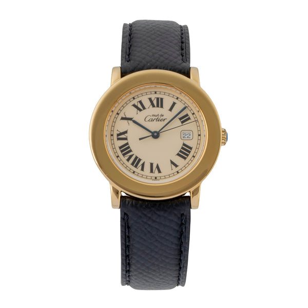 Cartier Vermeil silver-gilt quartz unisex 1800.1  [2605484]