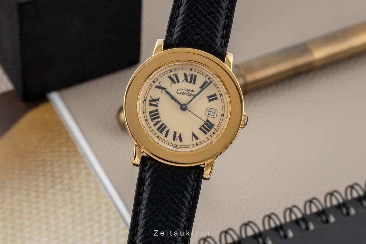 Cartier Vermeil silver-gilt quartz unisex 1800.1  [2605484]