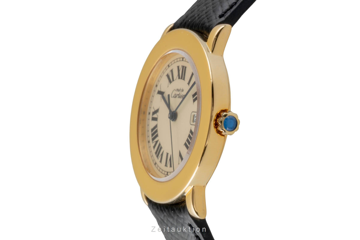 Cartier Vermeil silver-gilt quartz unisex 1800.1  [2605484]