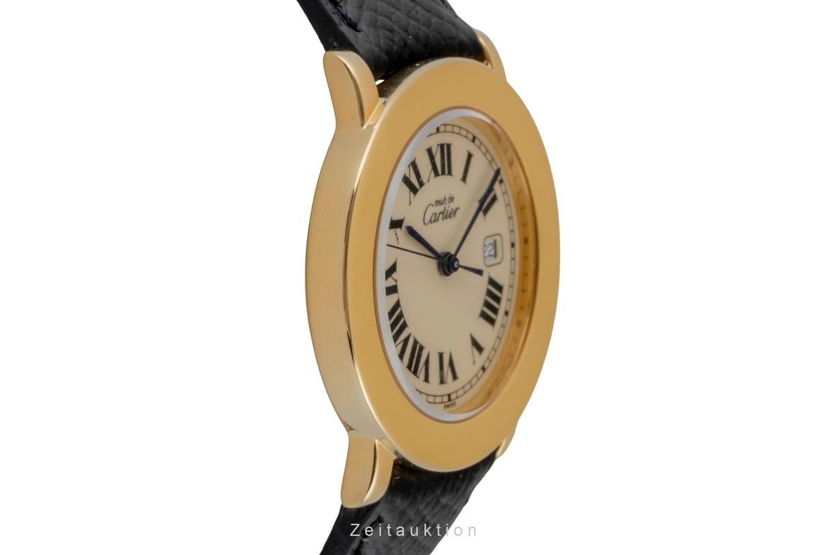 Cartier Vermeil silver-gilt quartz unisex 1800.1  [2605484]
