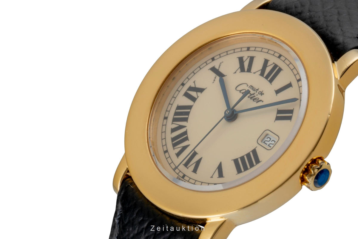 Cartier Vermeil silver-gilt quartz unisex 1800.1  [2605484]