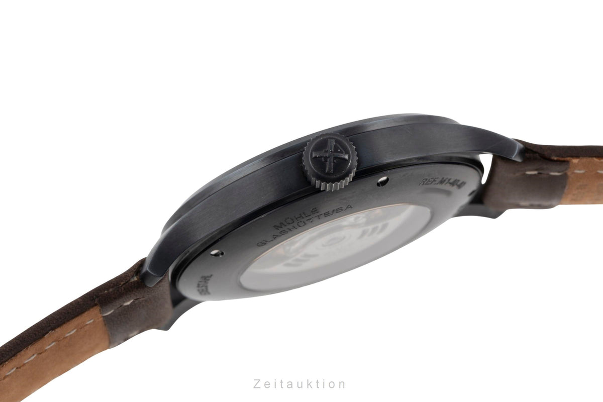 Mühle Glashütte Terranaut II Trail Stahl Automatik Herrenuhr Ref. M1-40-43/7 B&P [2605486]