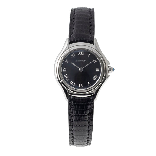 Cartier Cougar acero cuarzo reloj para damas  W35017L4  [2605487]