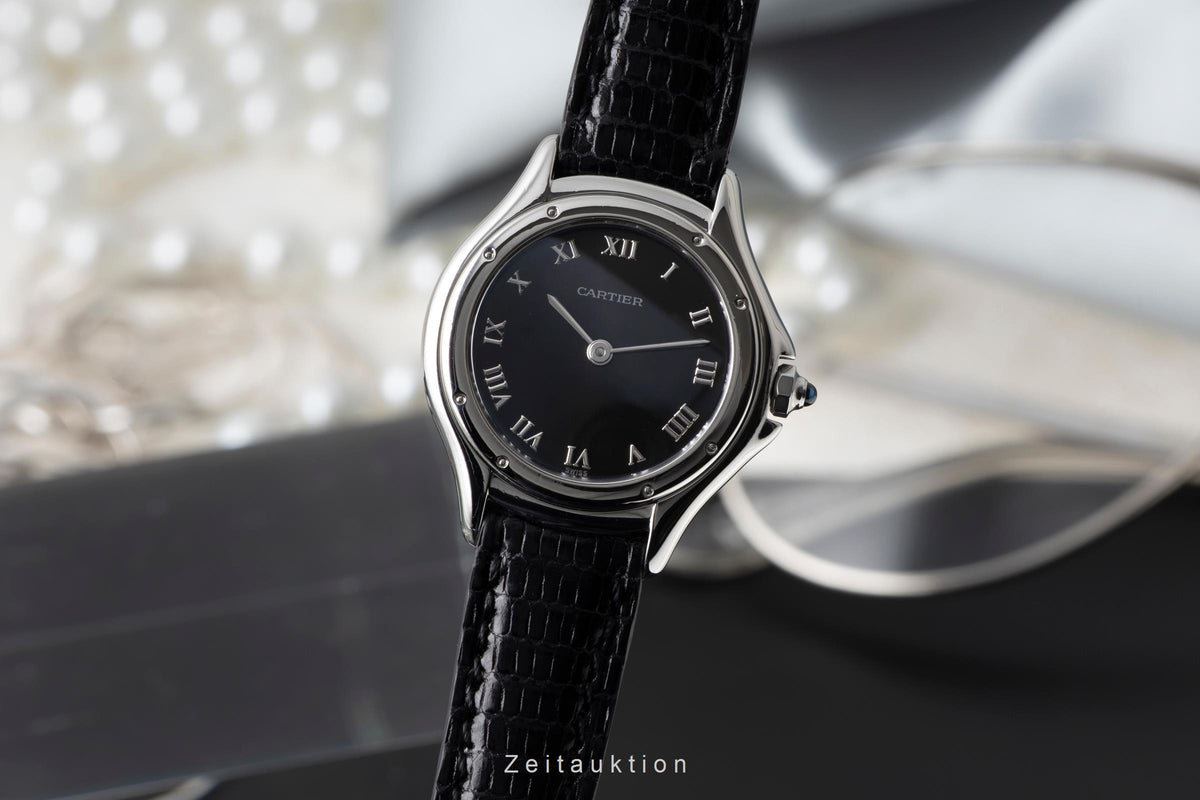Cartier Cougar acero cuarzo reloj para damas  W35017L4  [2605487]